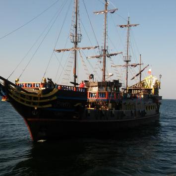 Rejsy statkiem Pirat w Sopocie