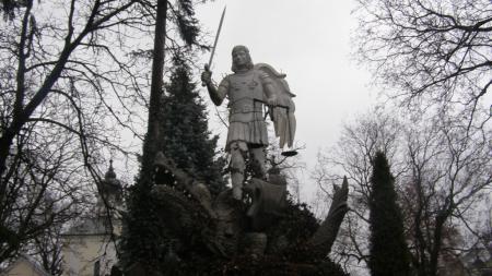 Pomnik Św. Michała Archanioła w Białej Podlaskiej - zdjęcie