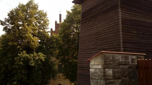 Drewniana dzwonnica w Czchowie, mokunka