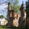 Ruiny kościoła zamkowego w Mielniku