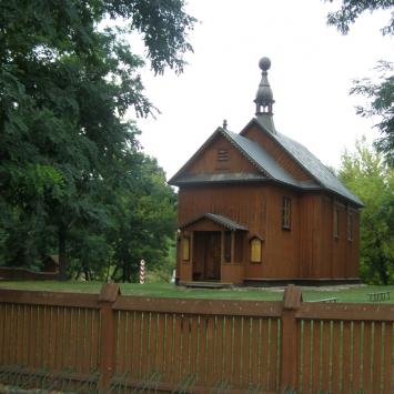 Drewniany kościół w Krzyczewie