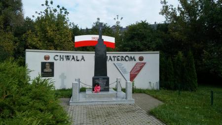 Pomnik 1. Pułku Piechoty Legionów w Białymstoku - zdjęcie