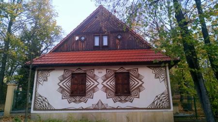 Mural Wycinanki w Częstochowie - zdjęcie