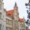 Nakło Śląskie - pałac przed remontem wieży