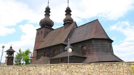 Drewniany kościół w Mikołowie Paniowach - zdjęcie