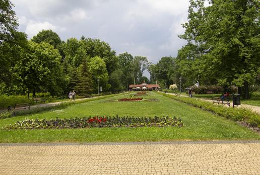 Park Zdrojowy w Rabce