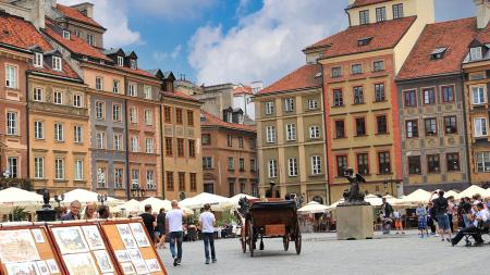 Rynek w Warszawie - zdjęcie