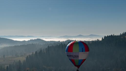 Balonem nad Małopolską, Tatry, Orawa - Babia Góra