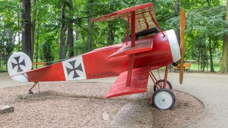 Samolot Czerwonego Barona w Świdnicy - zdjęcie