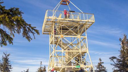 Wieża widokowa na Baraniej Górze - zdjęcie