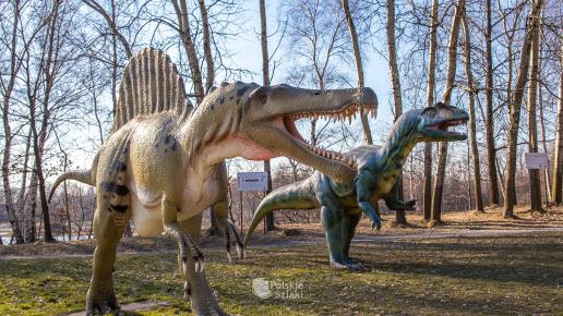 Dinozaury w Parku Bażantarnia