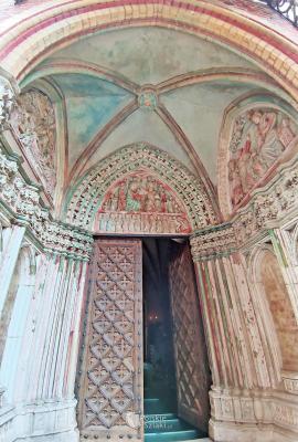 Zamek w Malborku - portal do kaplicy Św. Anny