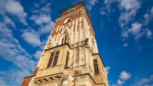 Rynek w Krakowie - Wieża Ratuszowa