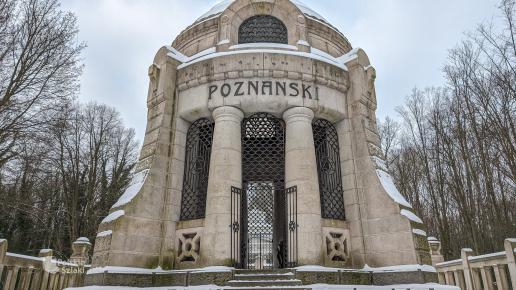 Cmentarz żydowski w Łodzi, mauzoleum Poznańskiego