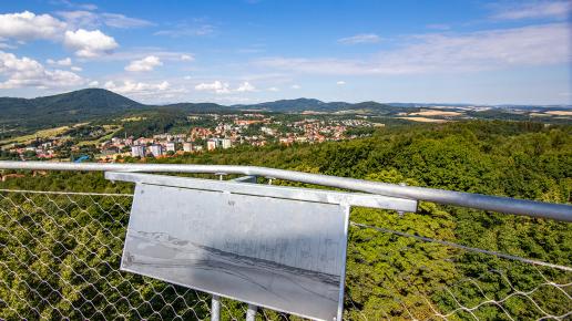Wieża widokowa na Wzgórzu Gedymina w Szczawnie-Zdroju