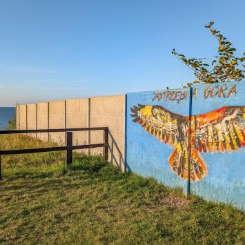 Mural Jastrzębia Góra