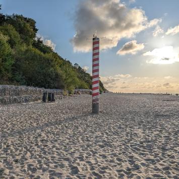 Plaża w Jastrzębiej Górze