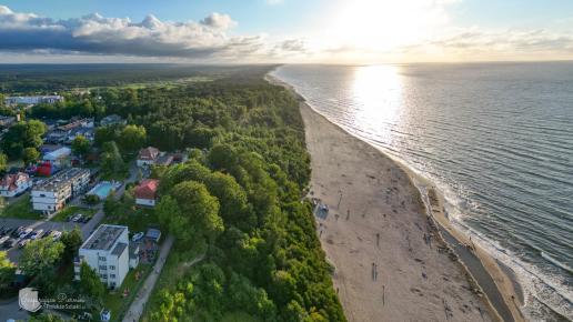 Plaża w Jastrzębiej Górze