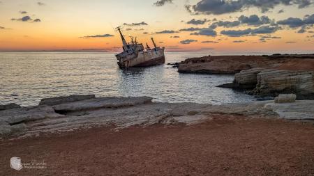 Wreck of the Edro III ship in Cyprus - zdjęcie