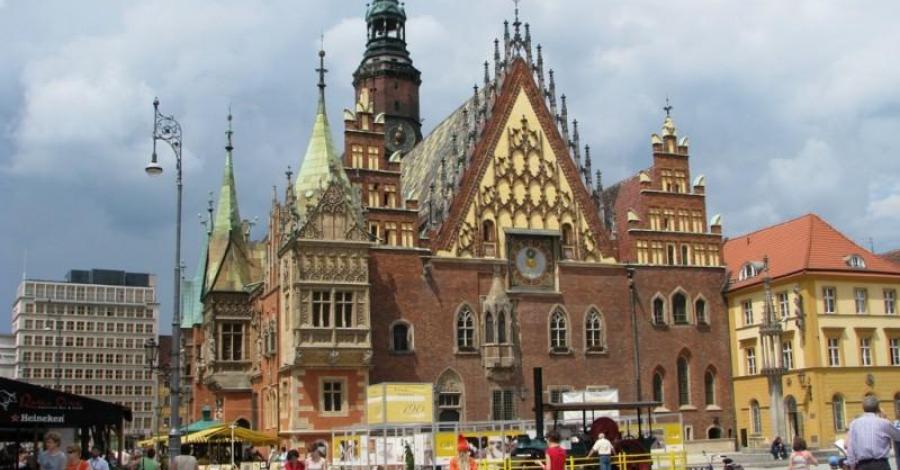 Wrocławskie Stare Miasto i Wyspa Piaskowa. - zdjęcie