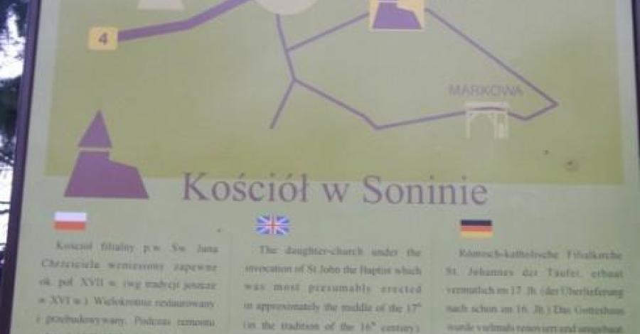 kościół w Krzemienicy i Soninie - zdjęcie