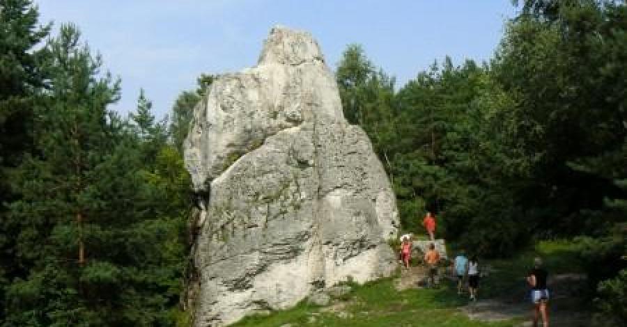 Góra Zborów i Góra Kołoczek - wielkie skały Jury - zdjęcie