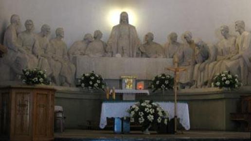 Ołtarz w kościele Serca Jezusowego w Nowym Targu