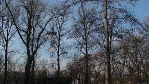 Wieża Spadochronowa w Parku Kościuszki w Katowicach