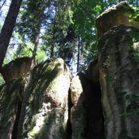 Gorzeszów - Rezerwat Głazy Krasnoludków