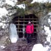 w Dolinie Białego - brama zamykająca wejście do jaskini, Michał Małek