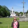 Lourdes - przed bazyliką, Bogumiła