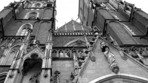 Katedra z perspektywy żaby