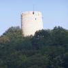 samotna wieża zamku w Kazimierzu, nena