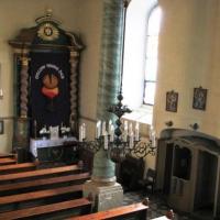 Wnętrze Kościoła św. Mikołaja - widok z chóru , Darek