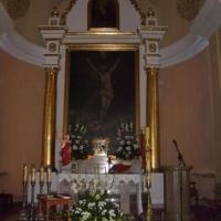 ołtarz główny w kościele parafialnym, Monika Rode