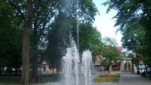 fontanna w parku w Augustowie, iwtg11.40iwona.wioleta