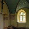Wnętrze kościółka - trwają prace renowacyjne, Midorihato