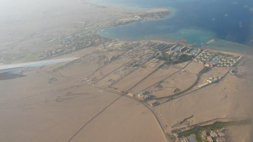 Landing at Hurghada..., Jolanta Gaj