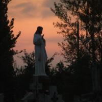 Figurka Chrystusa na cmentarzu, Katarzyna K