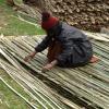 Produkcja mat bambusowych - zaplatanie, Tadeusz Walkowicz