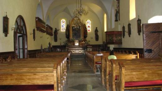 Wnętrze kościoła p.w.św. Jana Chrzciciela , Darek