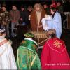 Wrocławskie Betlejem- Trzej Królowie oddają pokłon Jezusowi , Jasełka na wrocławskim rynku, Andrzej Mas