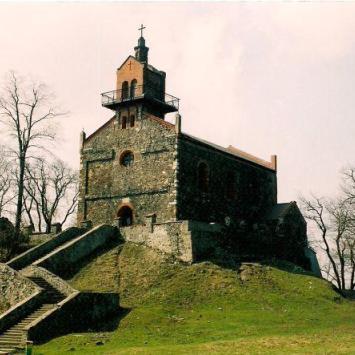 Kościół z 1852r na szczycie Ślęży, Tadeusz Walkowicz