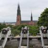31.07 - widok z zamku w Uppsali na katedrę, Anna Siemomysła