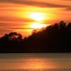 31.07 - zachód słońca nad jeziorem Malar, Anna Siemomysła