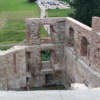 Widok z zamkowej wieży