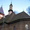 drewniany kościół w Miasteczku Śląskim