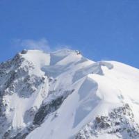 Masyw Mont Blanc z Aguille du Midi, Adam Prończuk