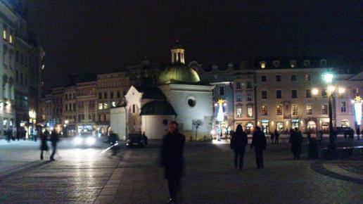 Rynek w oddali Kościół św. Wojciecha, Darek