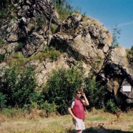 16.08.2009 - ruiny zamku Podskale w Rząsinach, Anna Siemomysła